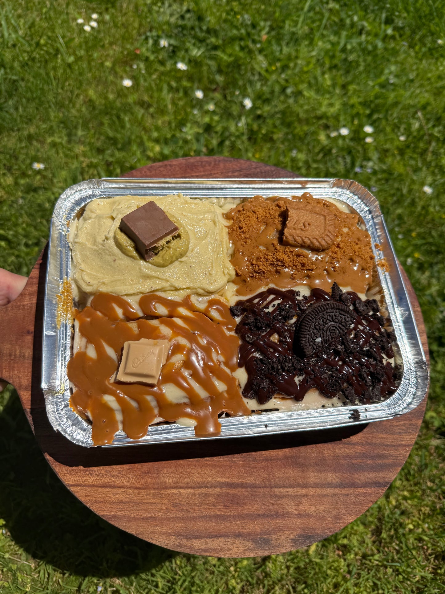 Topped 4 Pack Classic Cinnamon Scrolls!