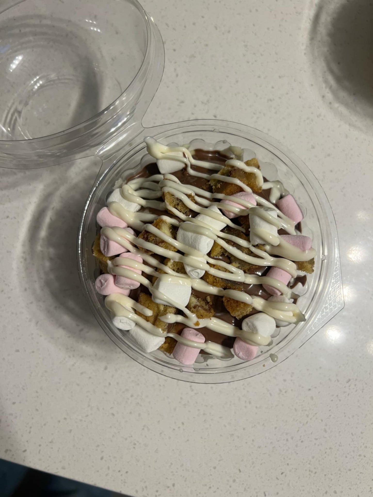 Loaded Scroll - SMORE Toppings on an Extra Large Cinnamon Scroll!