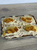 Apple & Custard Cinnamon Scrolls - 4 Pack